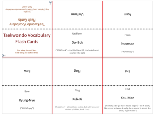 Flashcards One